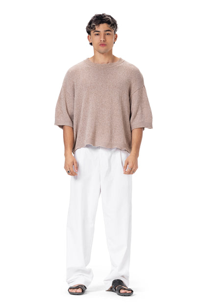 DUET KNITTED T-SHIRT