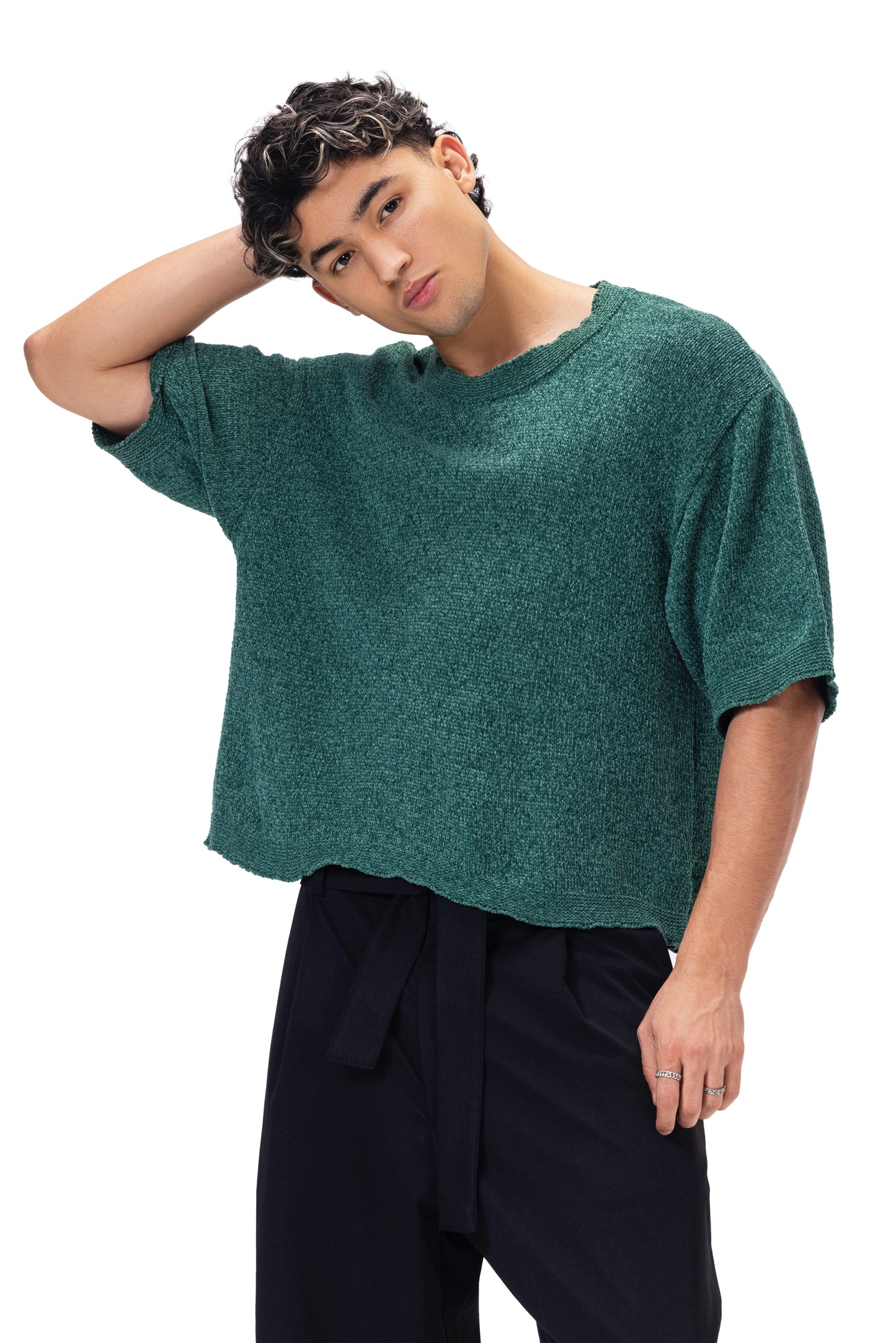 DUET KNITTED T-SHIRT