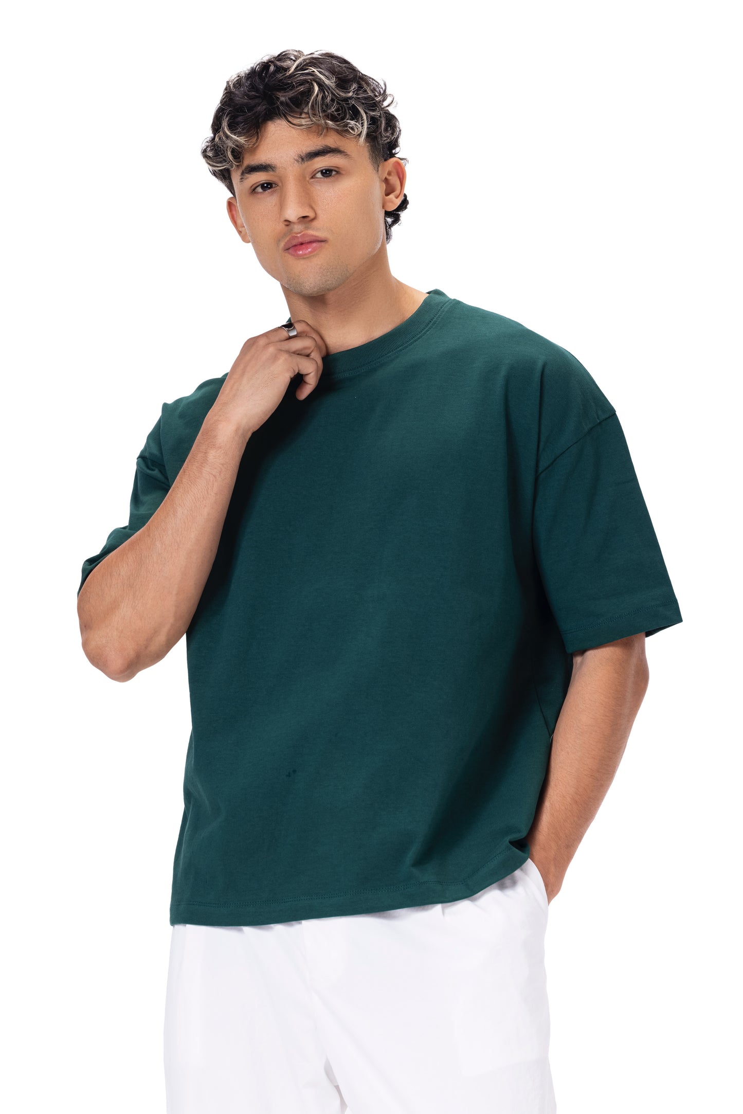 PLAIN BOXY T-SHIRT