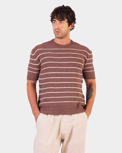 Towel Striped Knitted