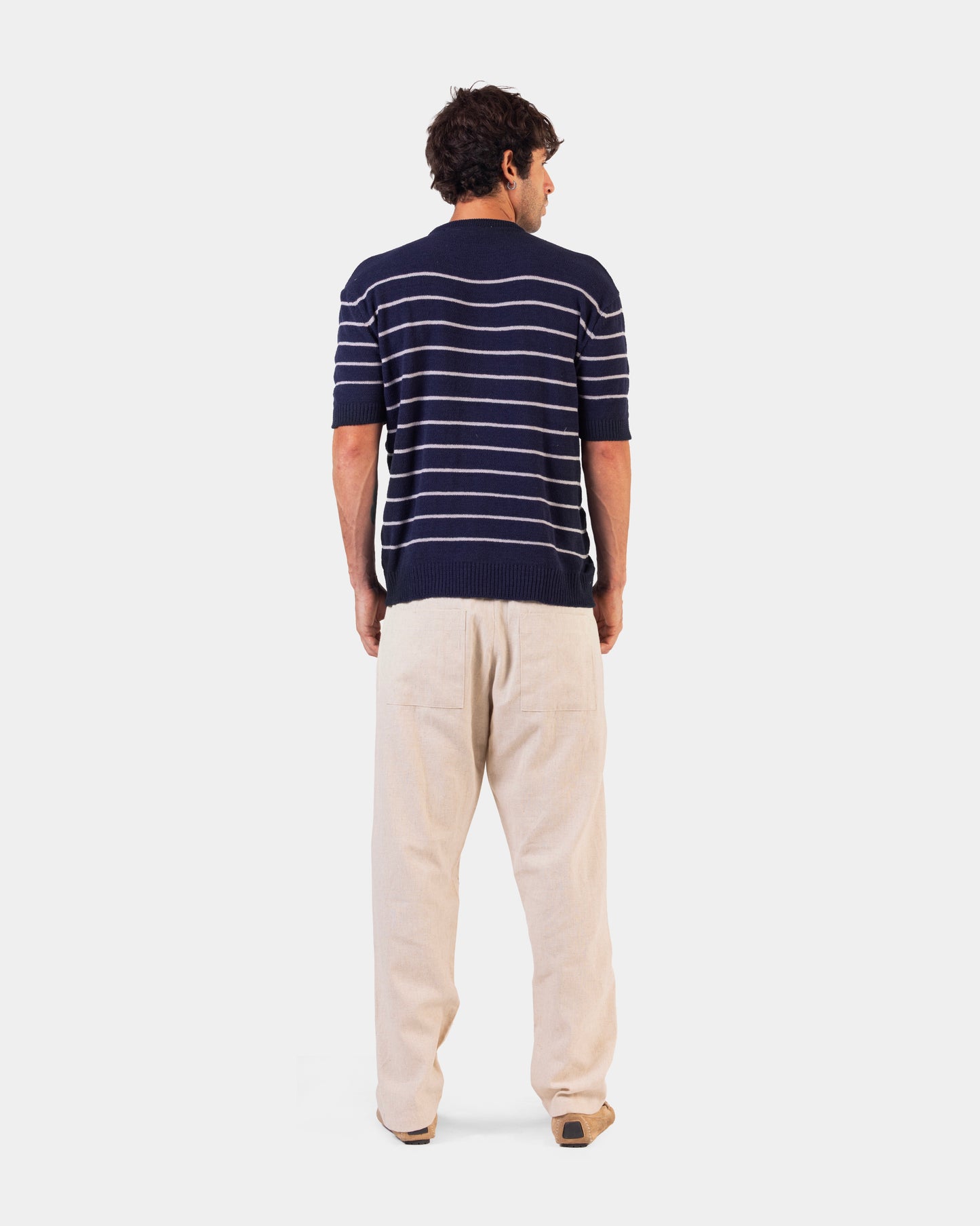 Towel Striped Knitted
