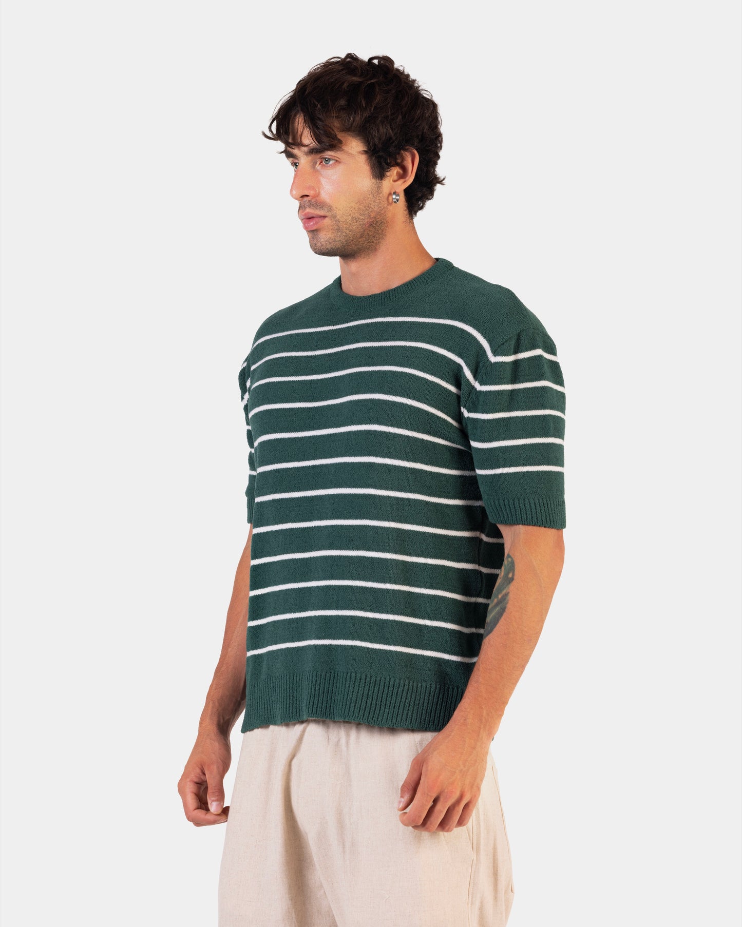 Towel Striped Knitted