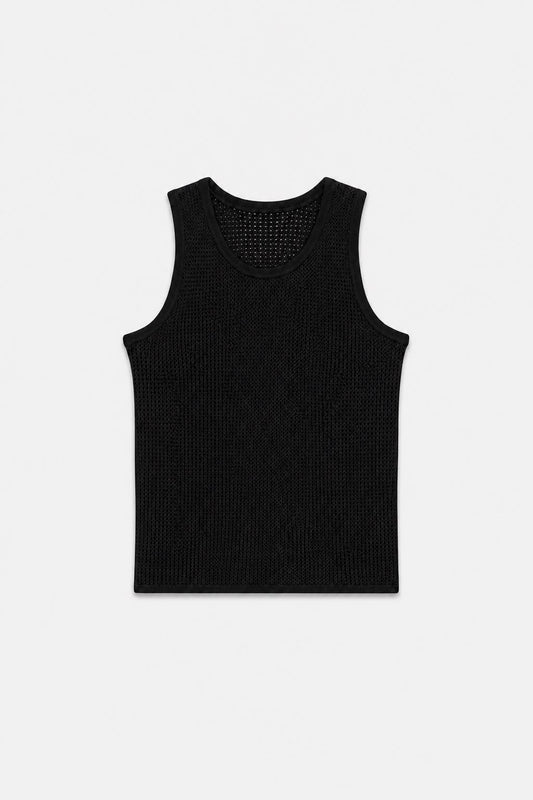 Knitted tank top