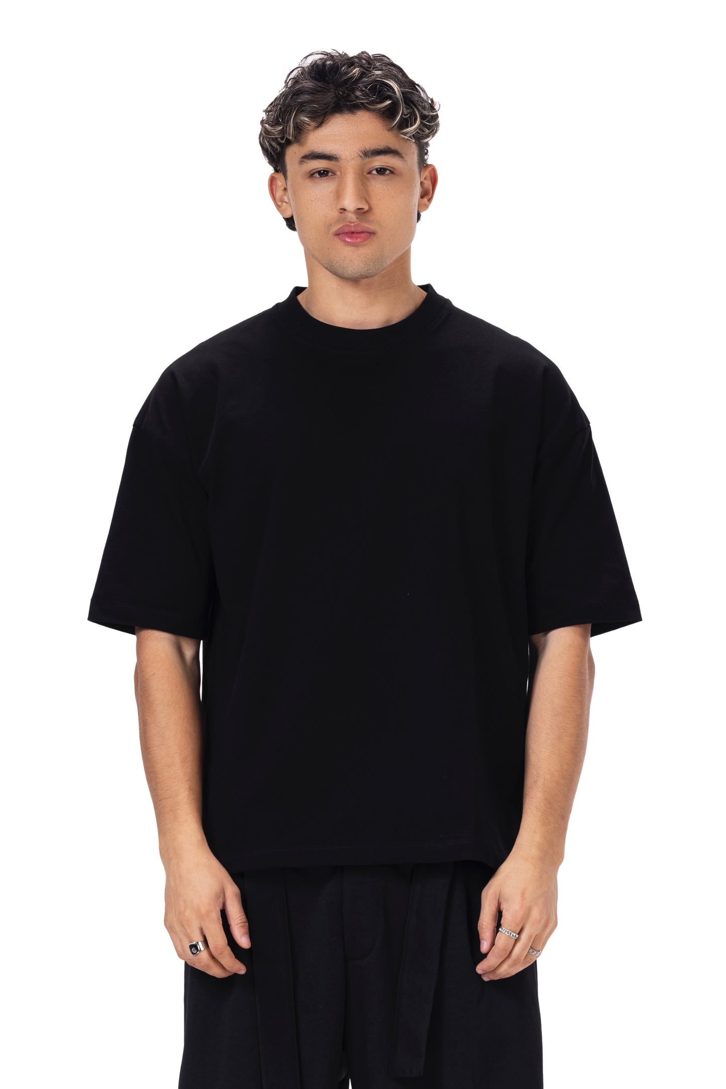 PLAIN BOXY T-SHIRT