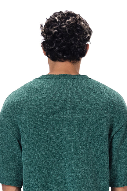 DUET KNITTED T-SHIRT