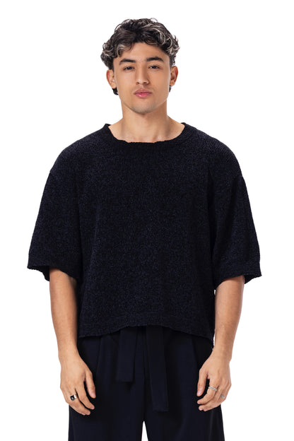 DUET KNITTED T-SHIRT