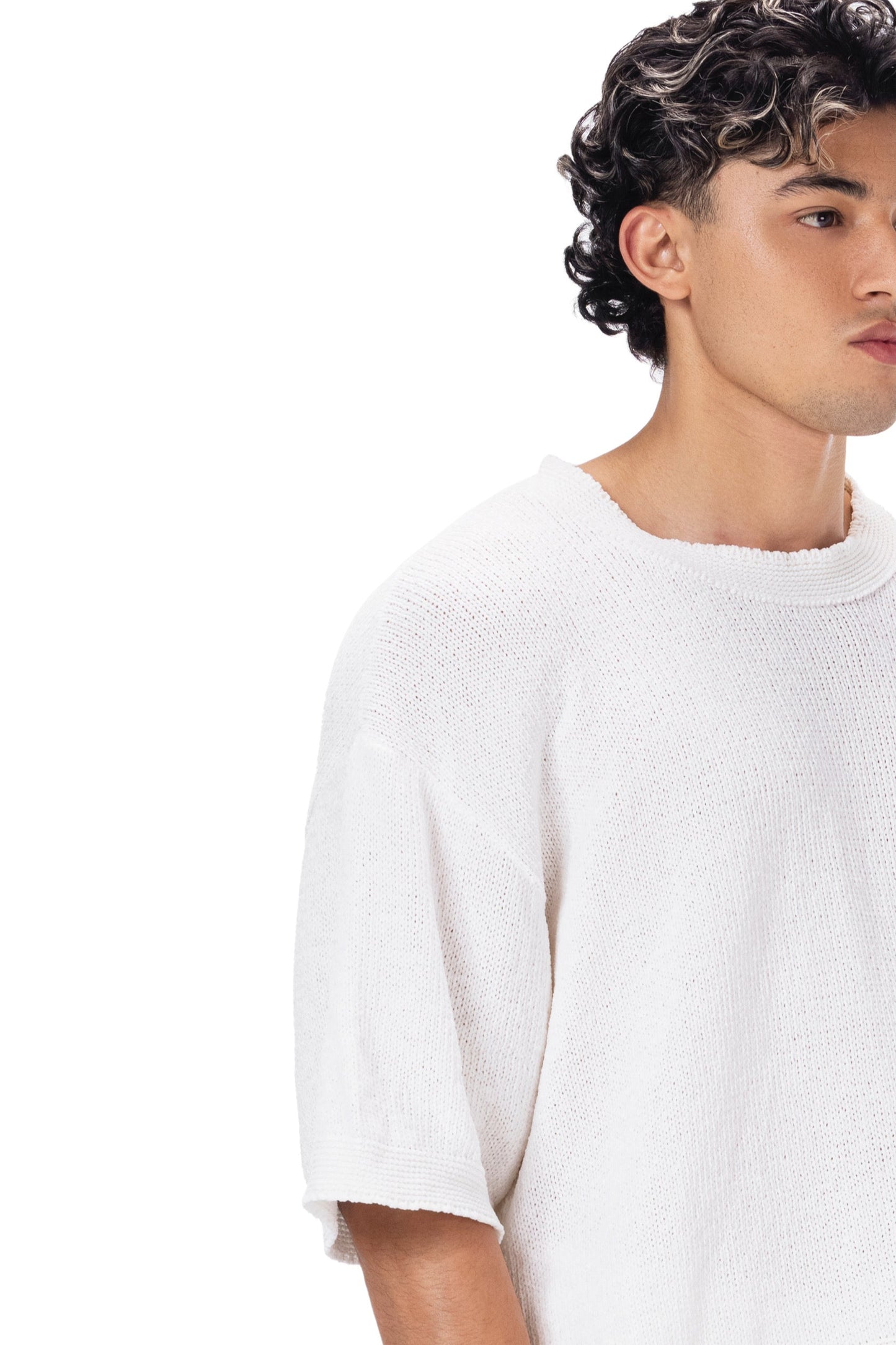 DUET KNITTED T-SHIRT