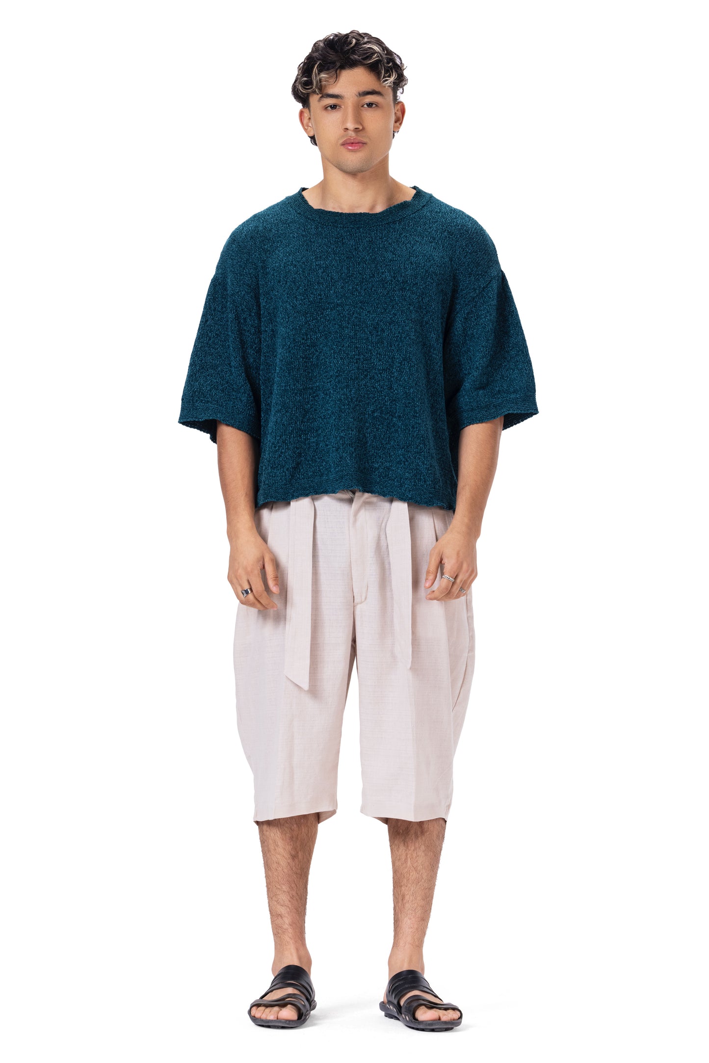 DUET KNITTED T-SHIRT