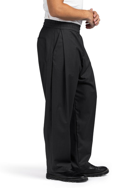 Wrapped Balloon Pants (Dark Olive)