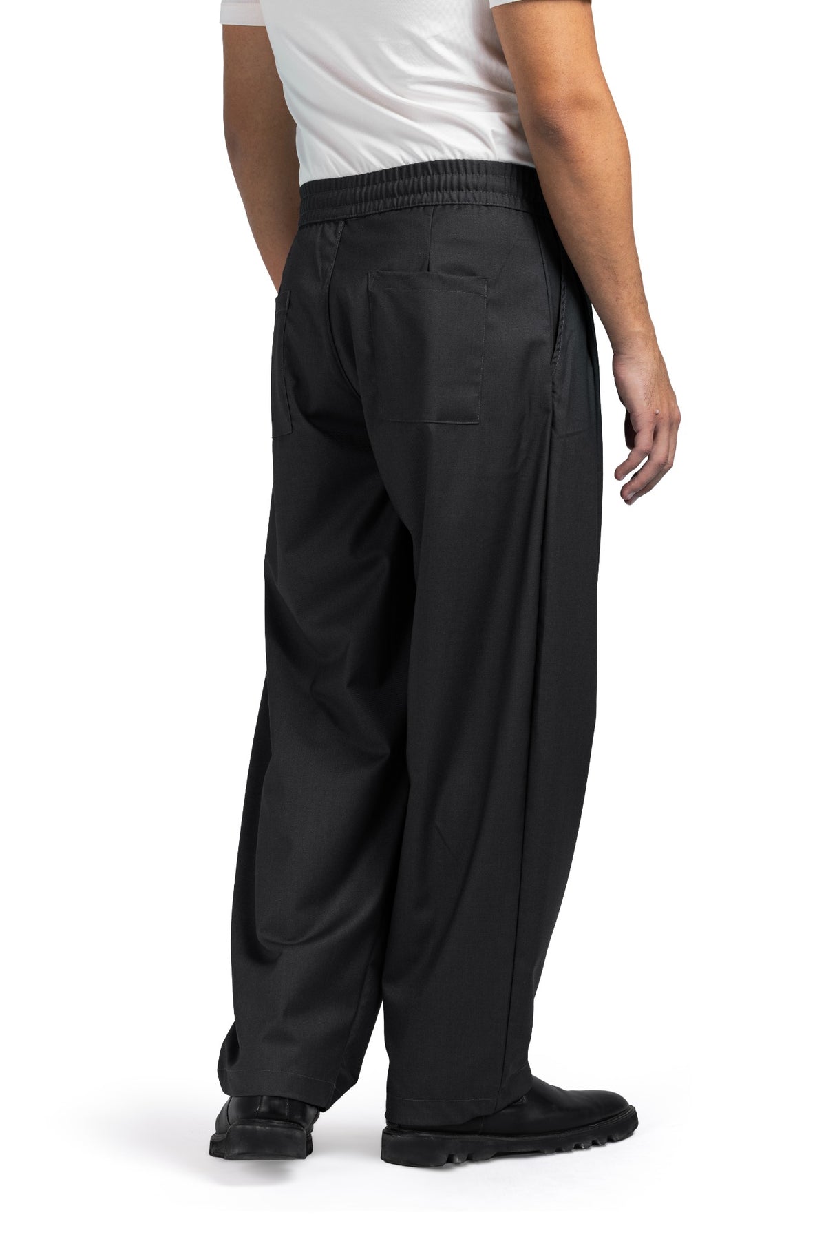 Wrapped Balloon Pants (Dark Olive)