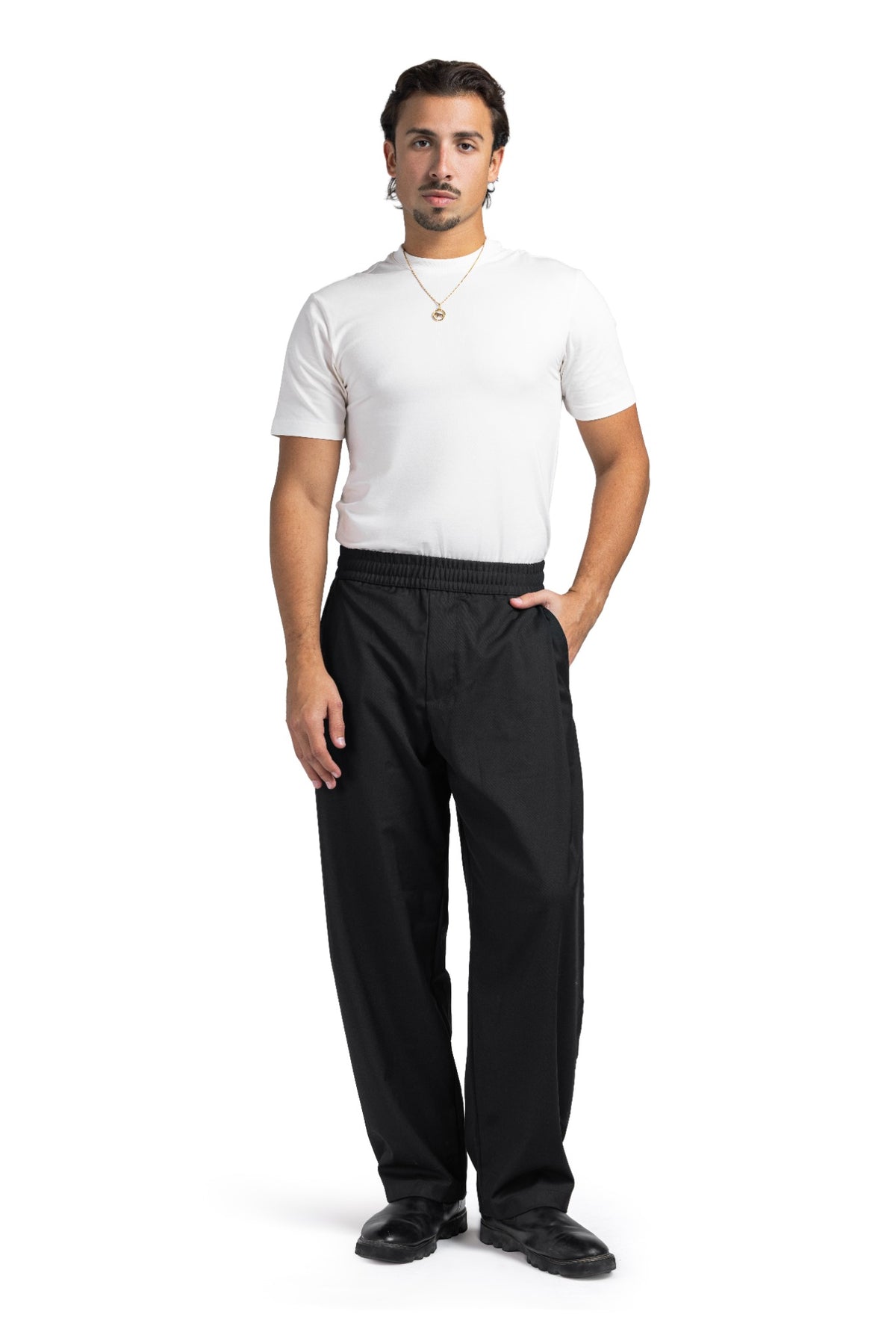 Wrapped Balloon Pants (Dark Olive)