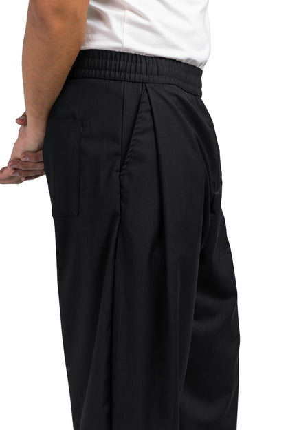 Wrapped Balloon Pants (Dark Olive)