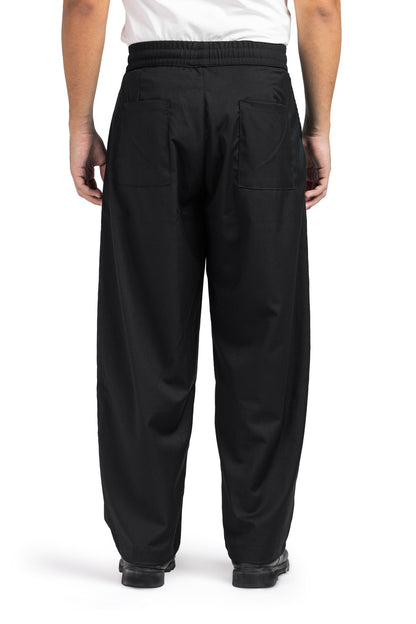 Wrapped Balloon Pants (Dark Olive)