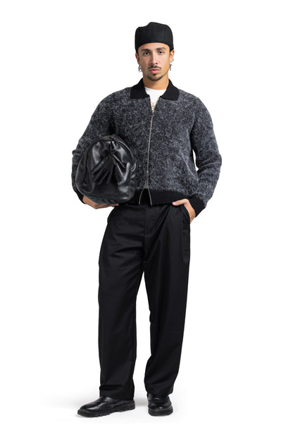 Cat Fur double Zipper Cardigan