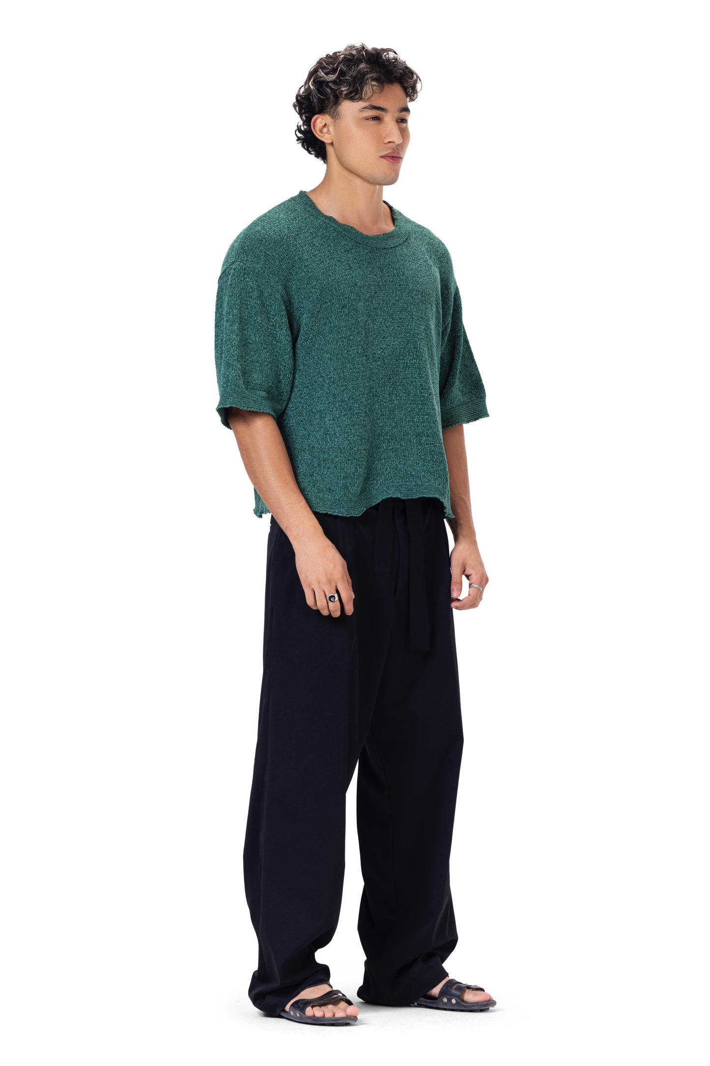 DUET KNITTED T-SHIRT