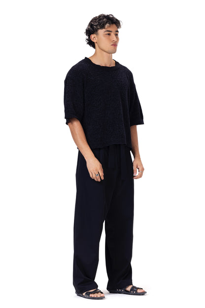 DUET KNITTED T-SHIRT