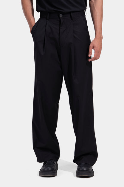 Tapered Waist Pleated Pants