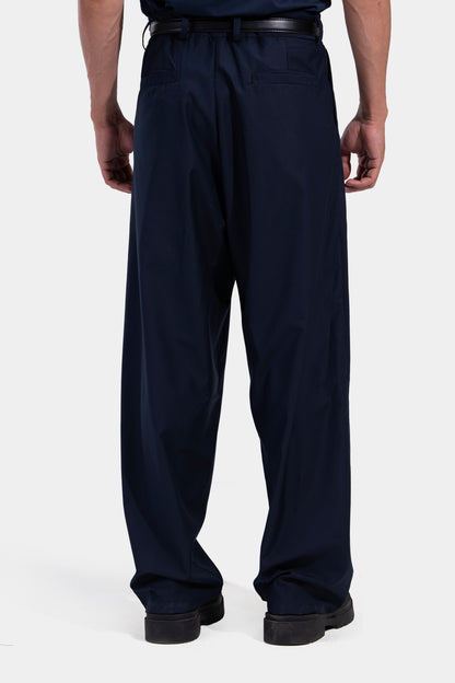 Tapered Waist Pleated Pants