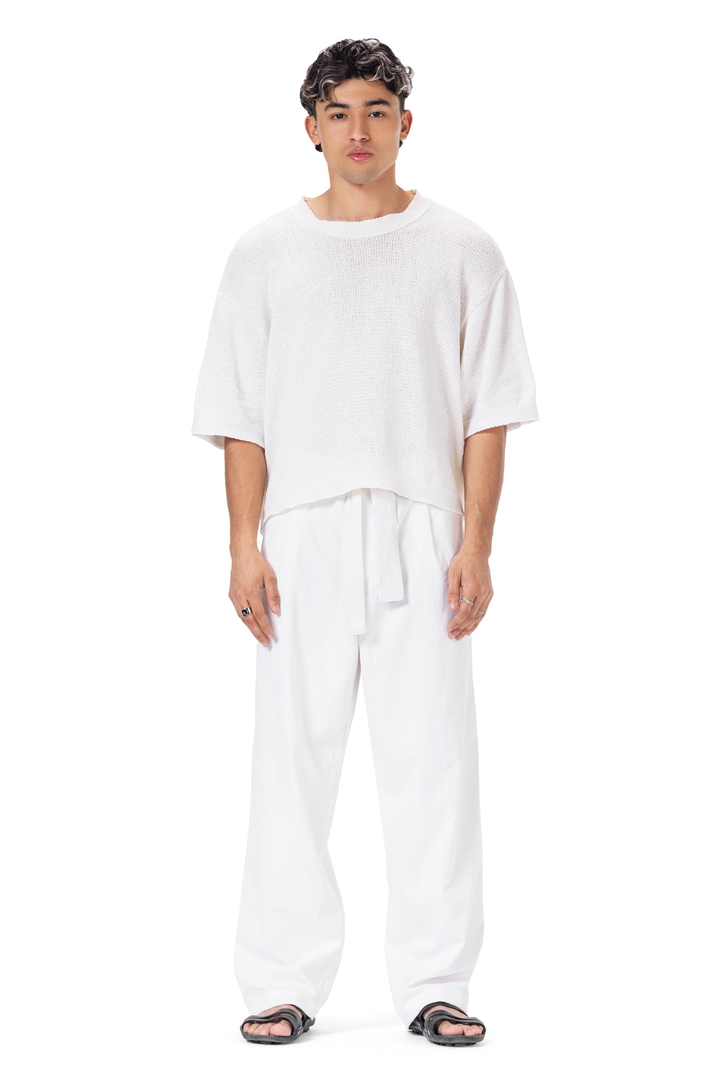 DUET KNITTED T-SHIRT