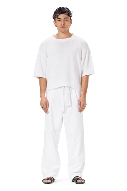 DUET KNITTED T-SHIRT