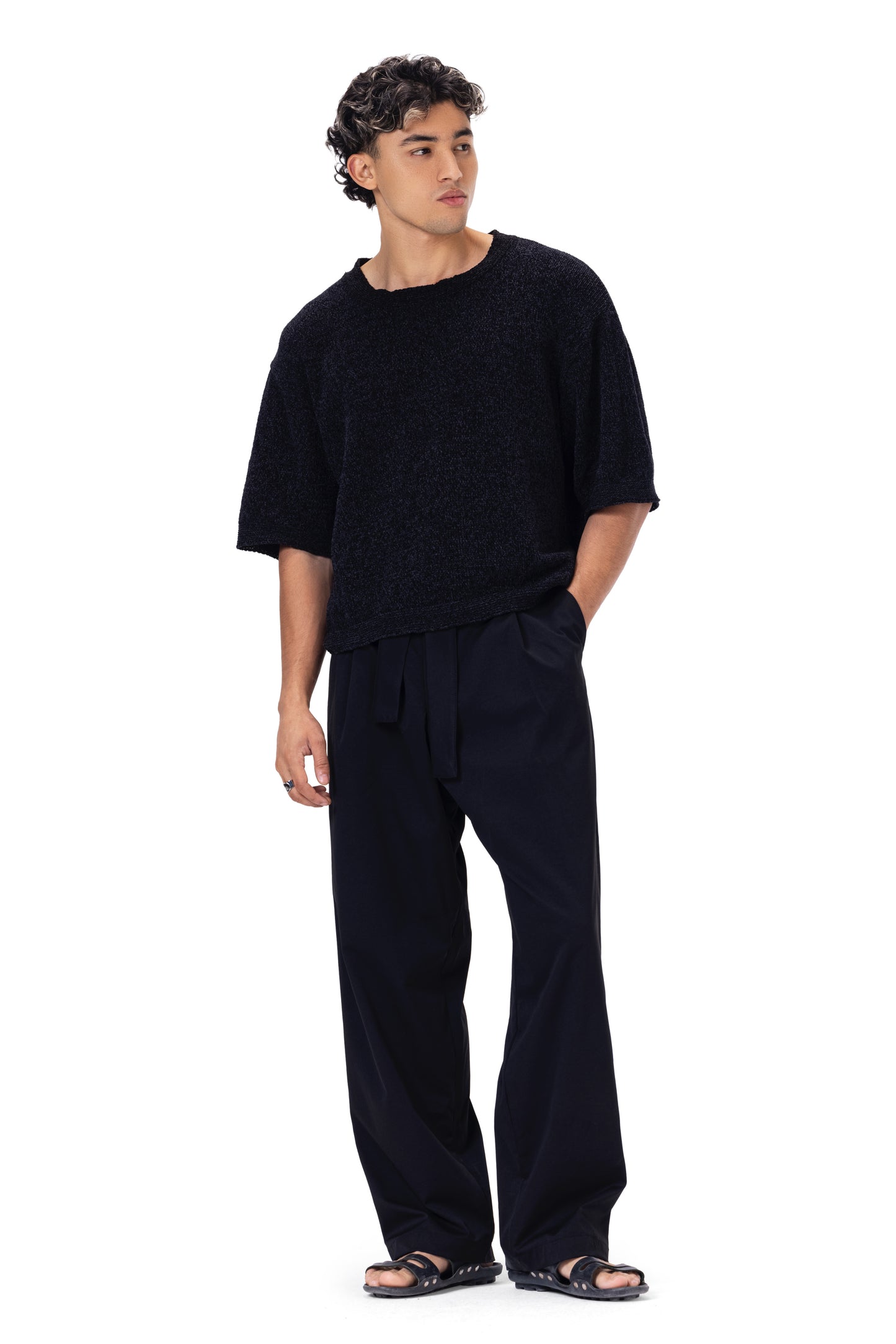 DUET KNITTED T-SHIRT