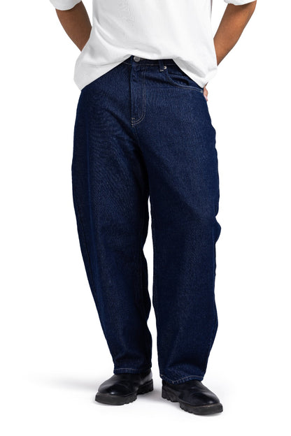 Tapered Baggy Denim (Blue)