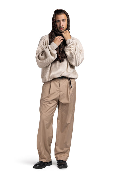 RIP KNIT TURTLENECK (Burgundy)