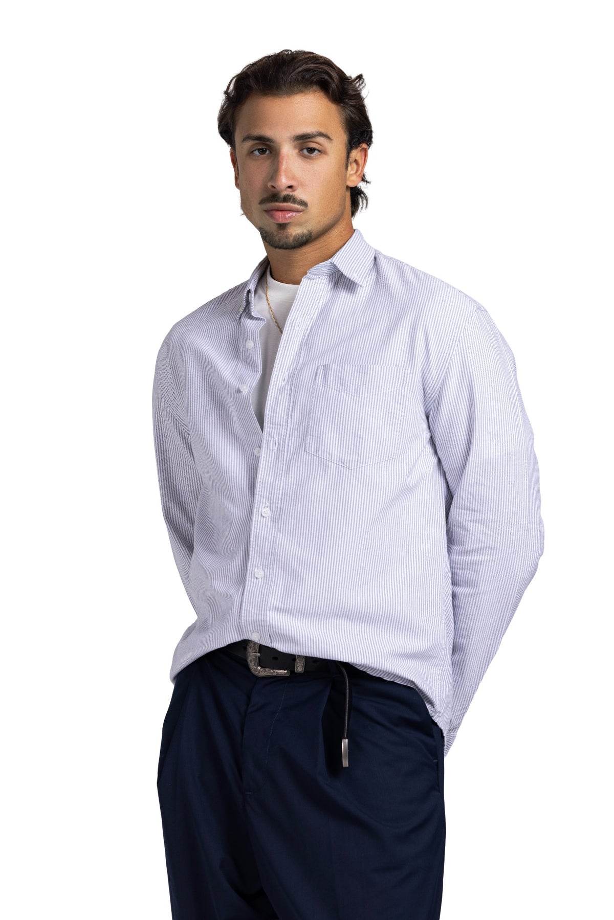 Striped Oxford Shirt