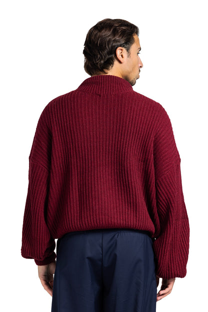 RIP KNIT TURTLENECK (Burgundy)