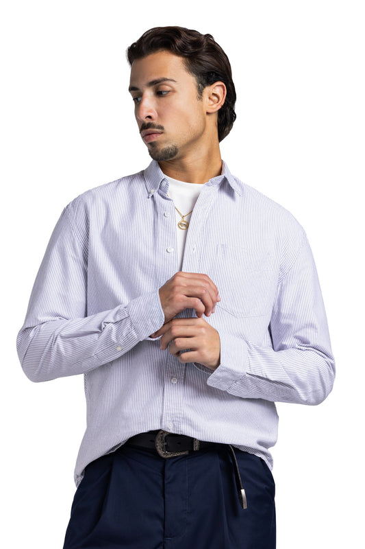 Striped Oxford Shirt