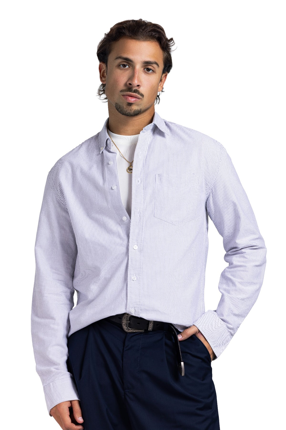 Striped Oxford Shirt