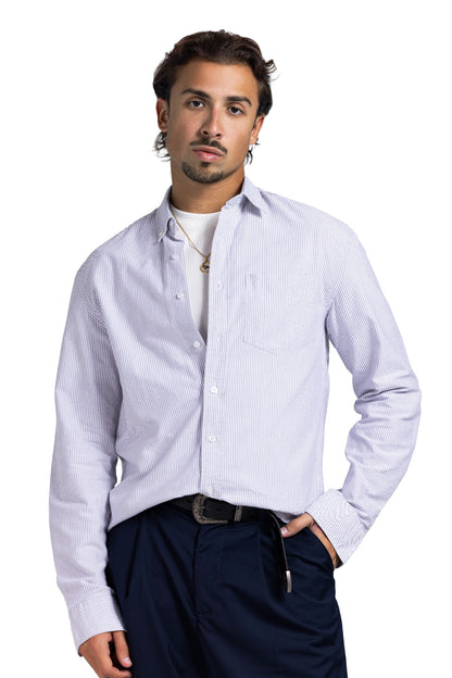 Striped Oxford Shirt