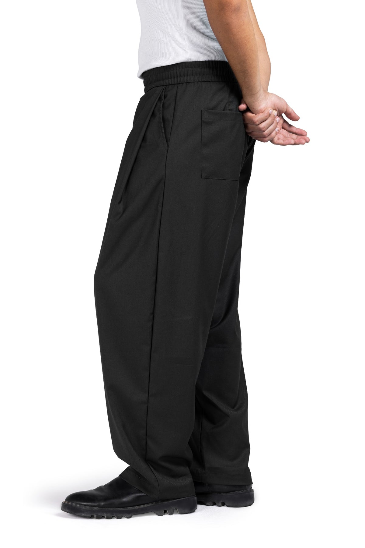 Wrapped Balloon Pants (Dark Olive)