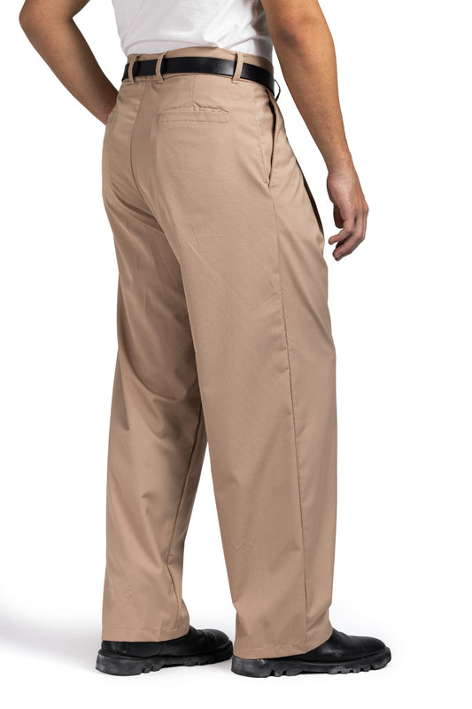 Pleated Tailored (Dark Beige)