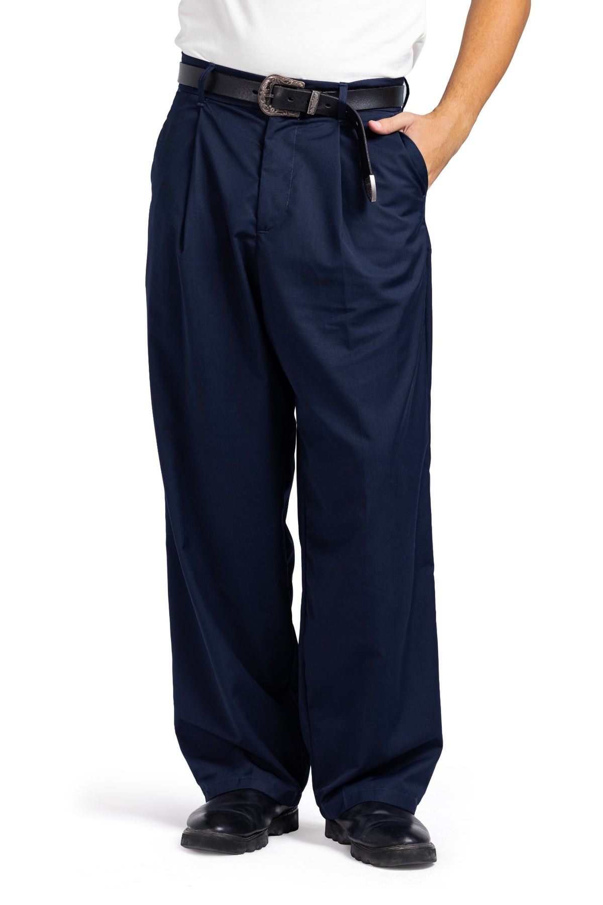 Pleated Tailored (Dark Grey)