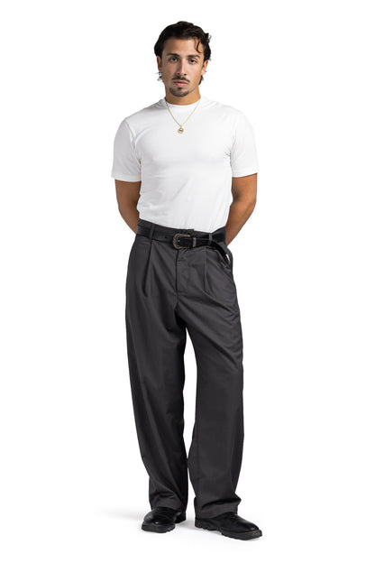 Pleated Tailored (Dark Grey)