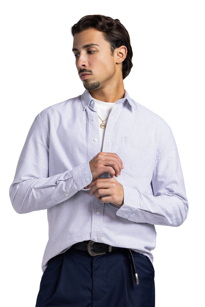 Striped Oxford Shirt