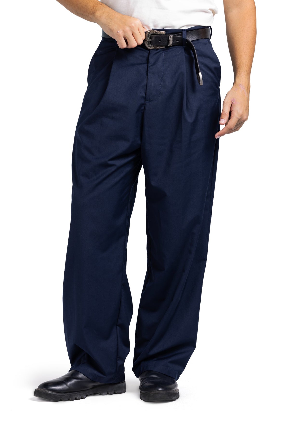 Pleated Tailored (Dark Grey)