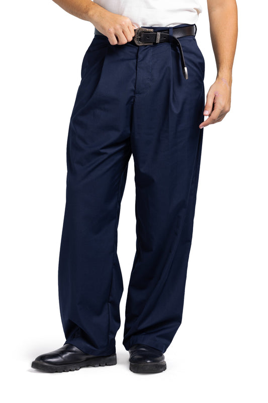 Pleated Tailored (Navy)