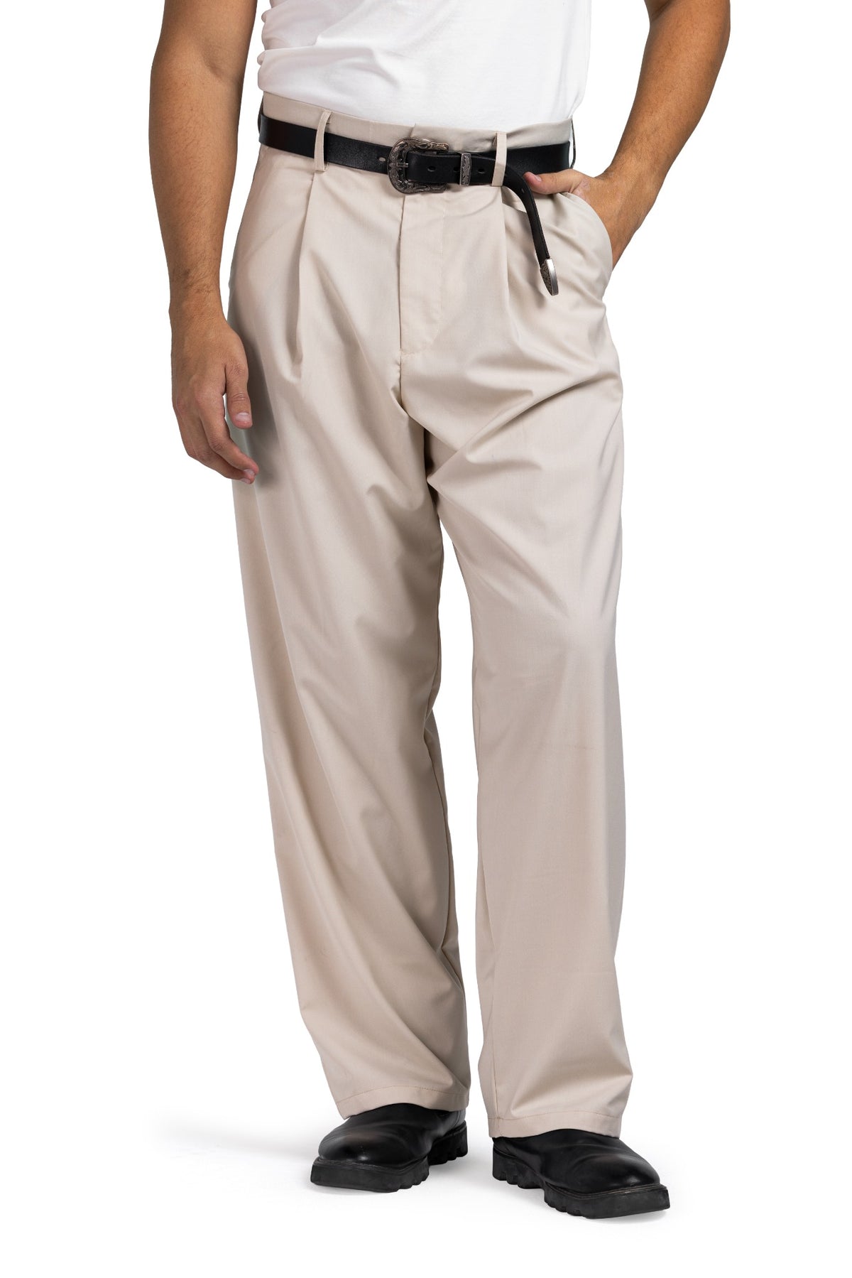 Pleated Tailored (Dark Grey)